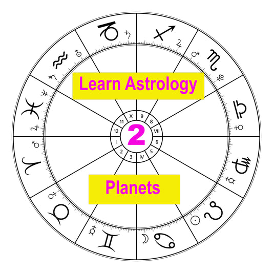 Learn how to read the Planets in your Astrology Birth Chart